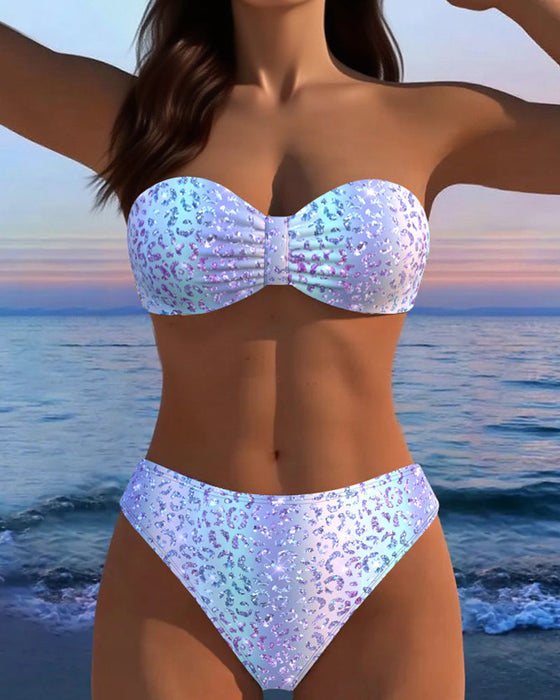 Bikini W Panterkę Bandeau