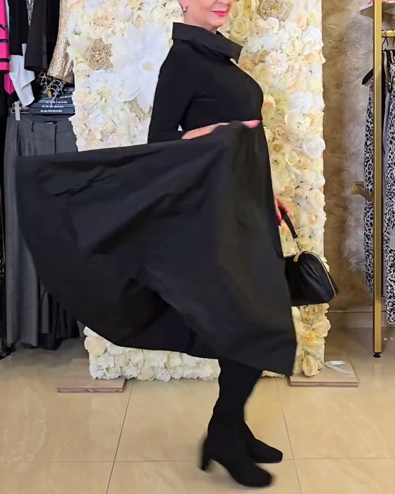 Sukienka Modna Street Jednokolorowa Krój A