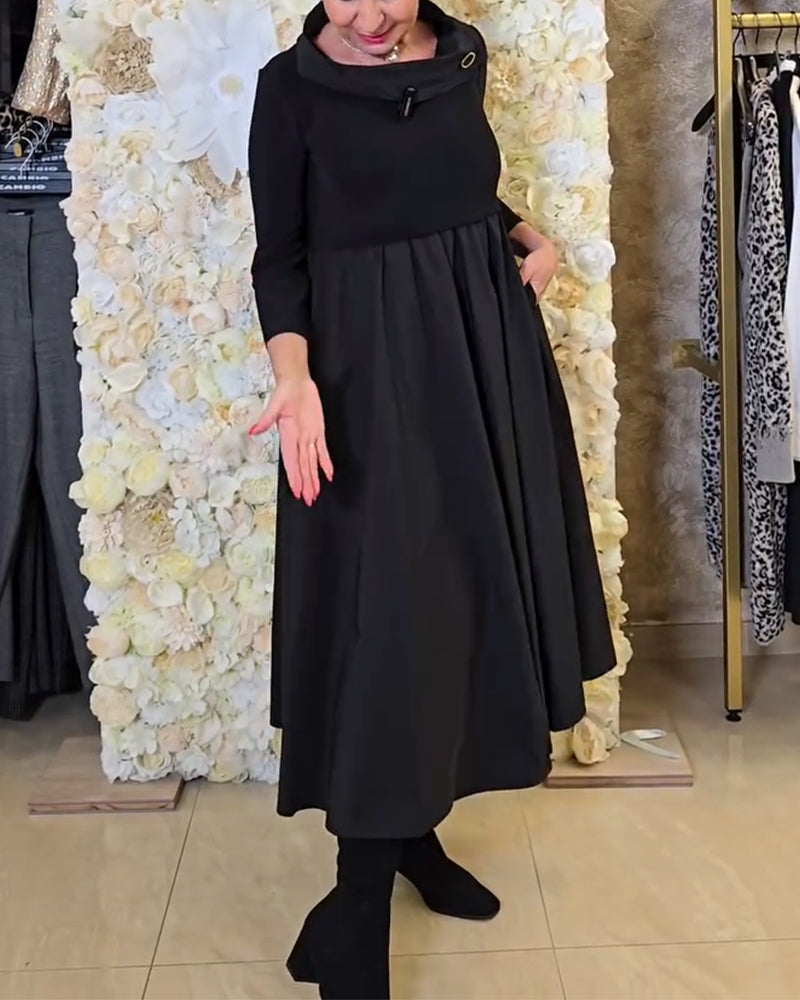 Sukienka Modna Street Jednokolorowa Krój A