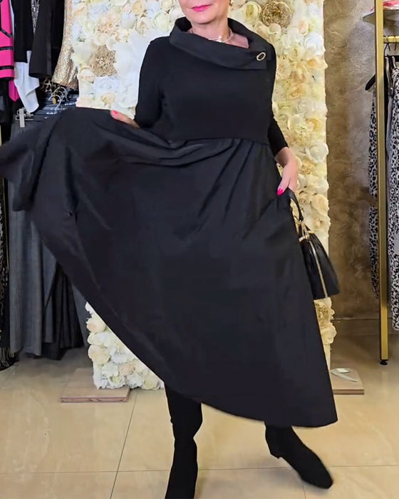 Sukienka Modna Street Jednokolorowa Krój A