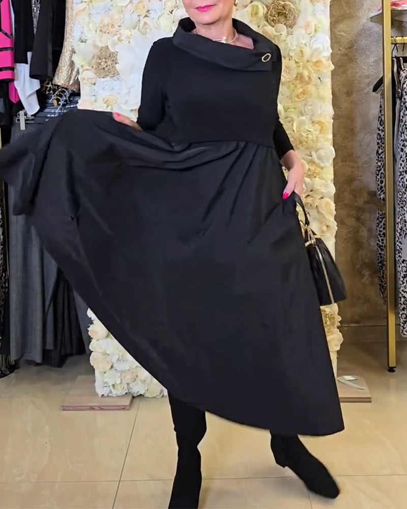 Sukienka Modna Street Jednokolorowa Krój A