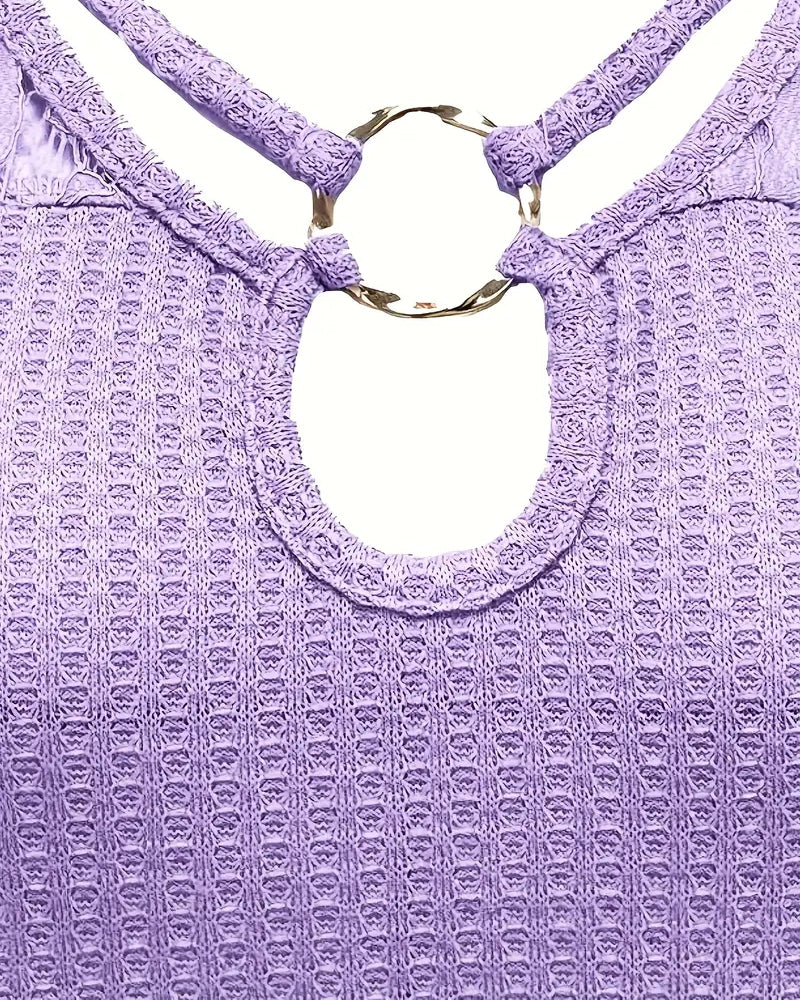 T-Shirt Koronka Panel Dziany