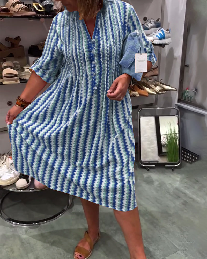 Ukienka Z Falistym Wzorem