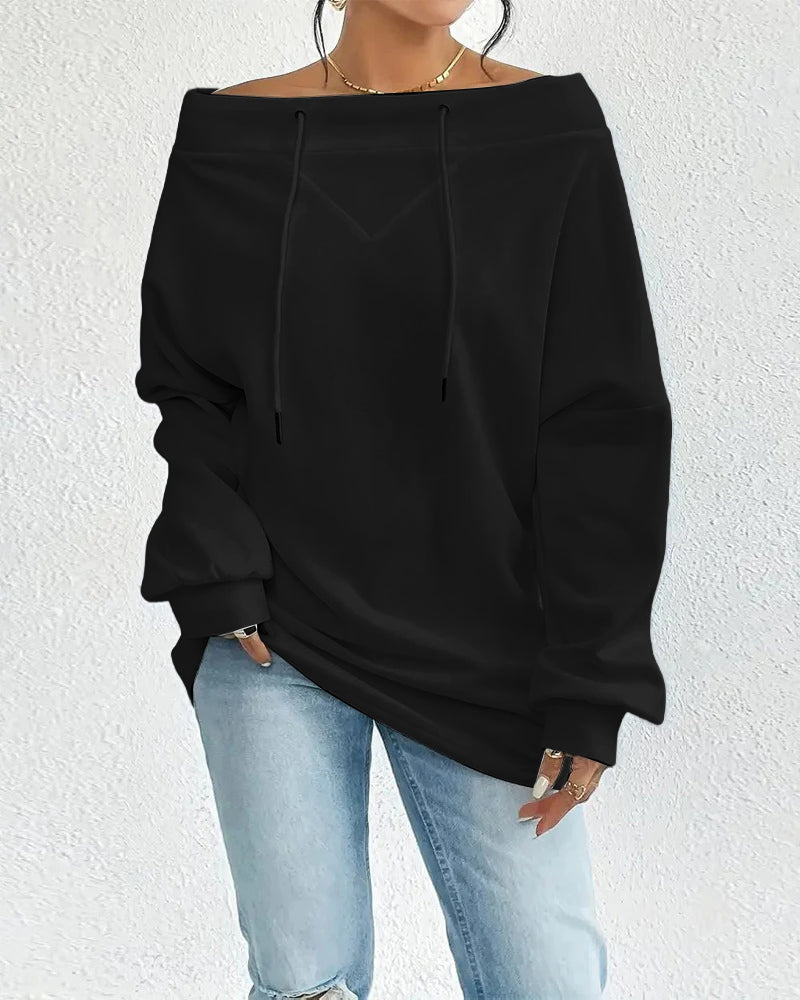 Bluza Moda Jednokolorowa