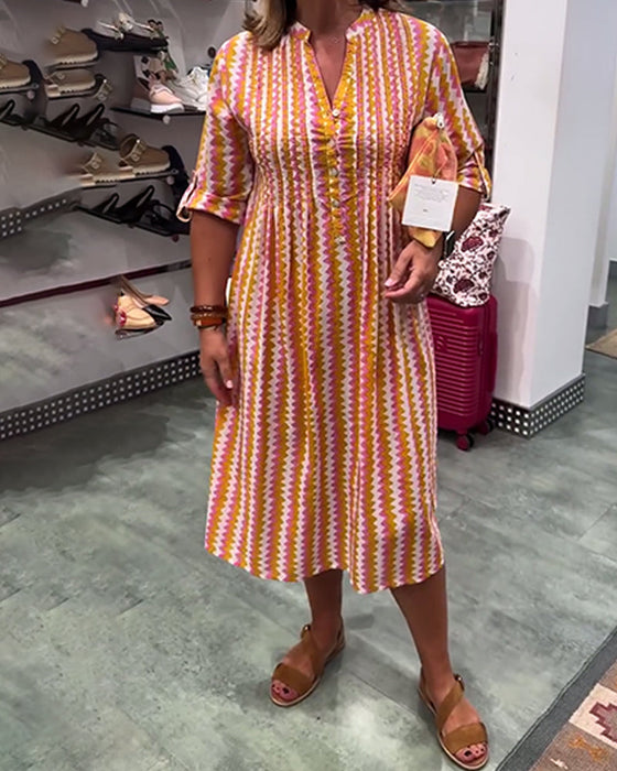 Ukienka Z Falistym Wzorem