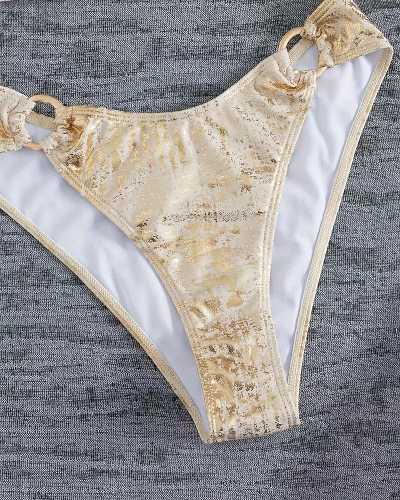 Bikini Metalowa Sprzączka Design