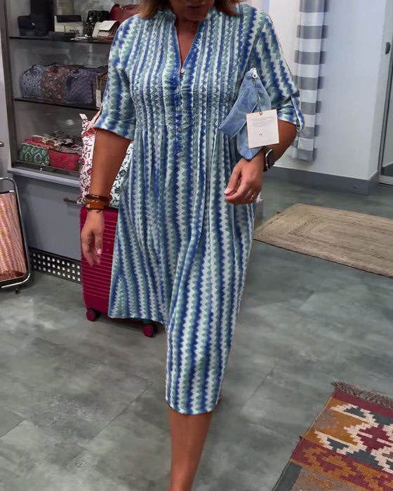 Ukienka Z Falistym Wzorem