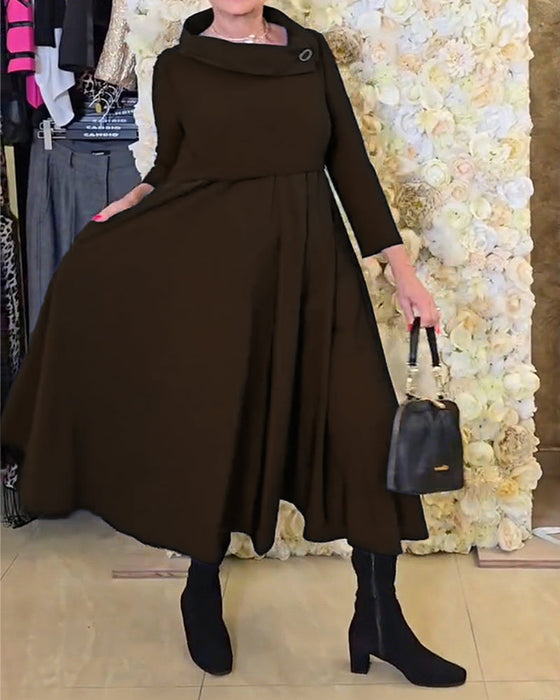 Sukienka Modna Street Jednokolorowa Krój A