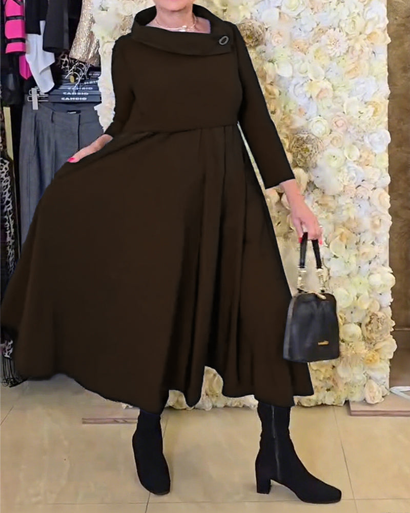 Sukienka Modna Street Jednokolorowa Krój A