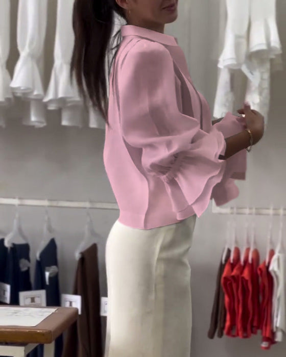 Koszula Buffy Rękaw Falbana