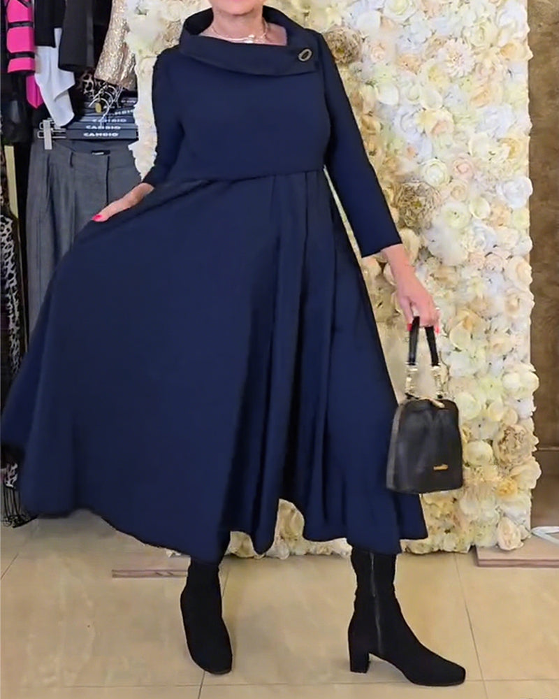 Sukienka Modna Street Jednokolorowa Krój A