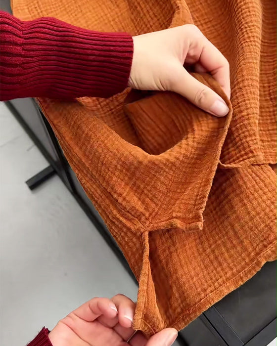 Sukienka Długi Rękaw Jednolita Prosty Kołnierz