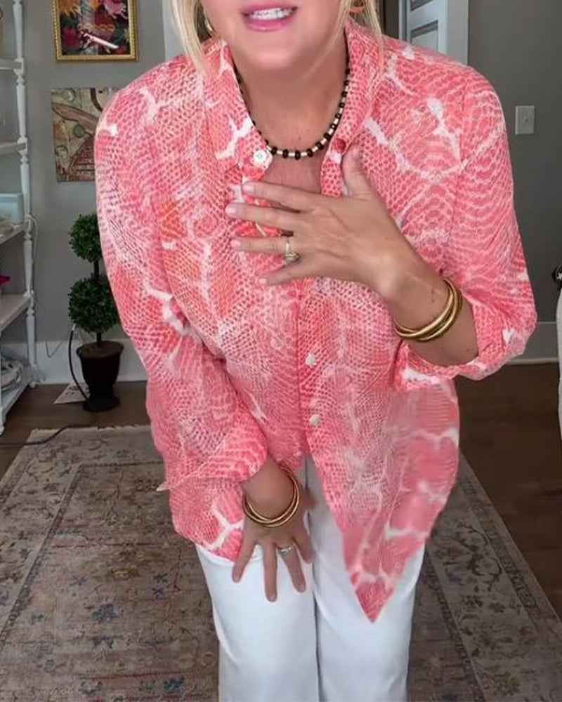 Bluzka Z Przyciskową I Teksturowaną Cechami