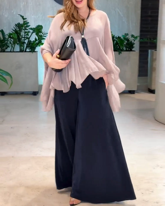 Bluzka O Eleganckim Jednolitym Stylu