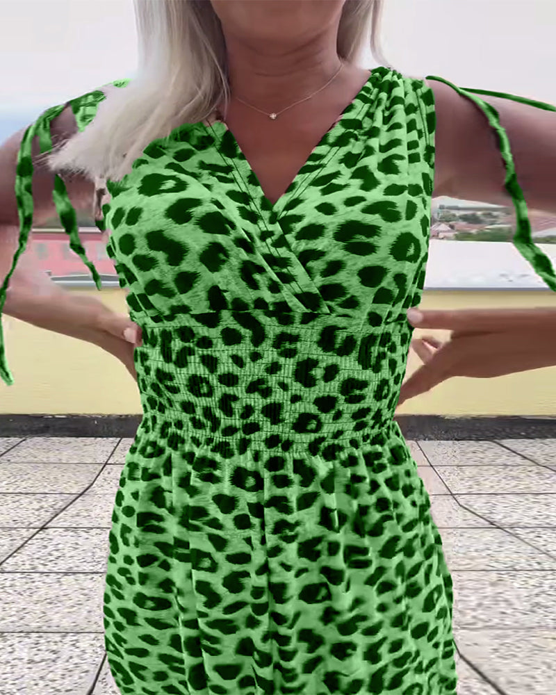 Bezrękawnik W Leopardzim Nadruku