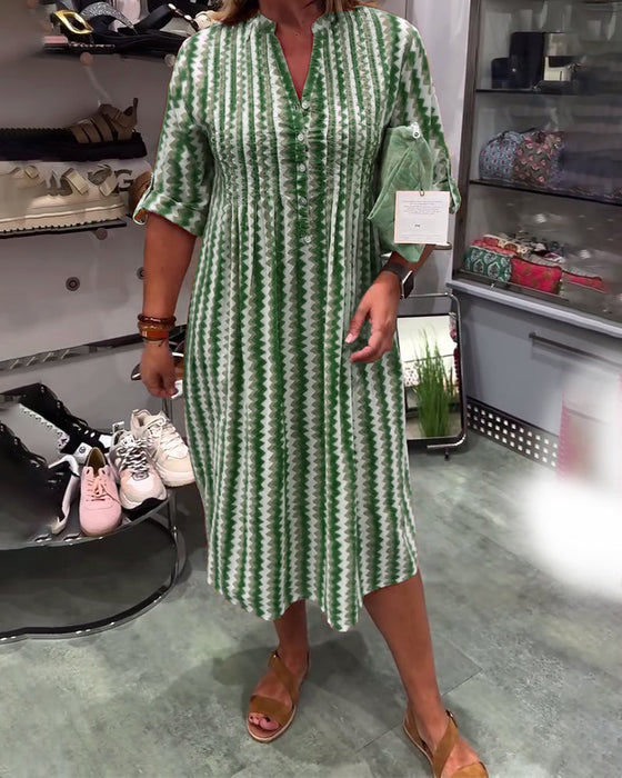 Ukienka Z Falistym Wzorem