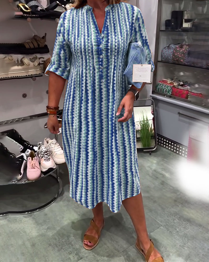 Ukienka Z Falistym Wzorem