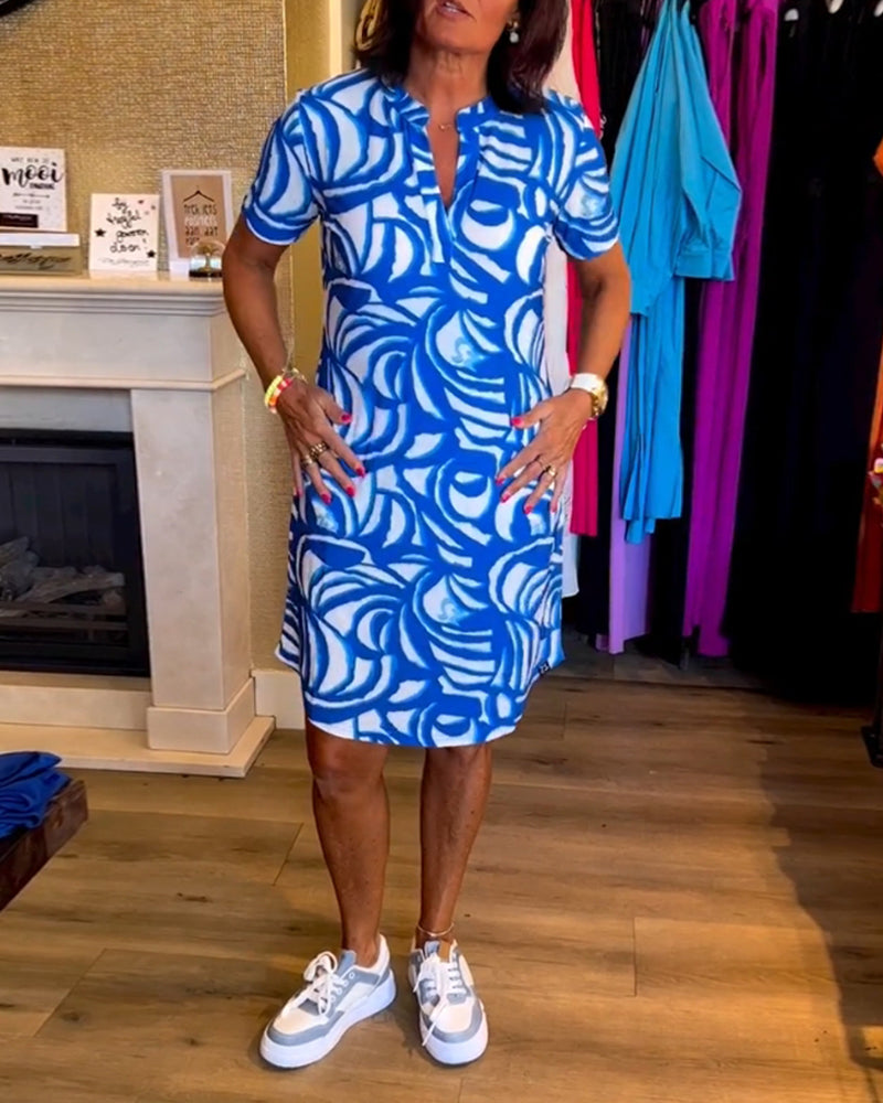 Sukienka z krótkim rękawem