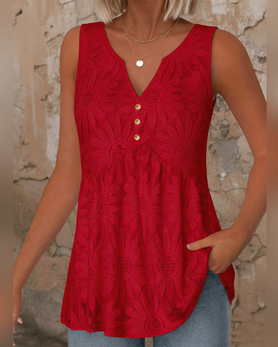 Top Zapięcie Z Przodu Dekolt W Serek Jednokolorowy