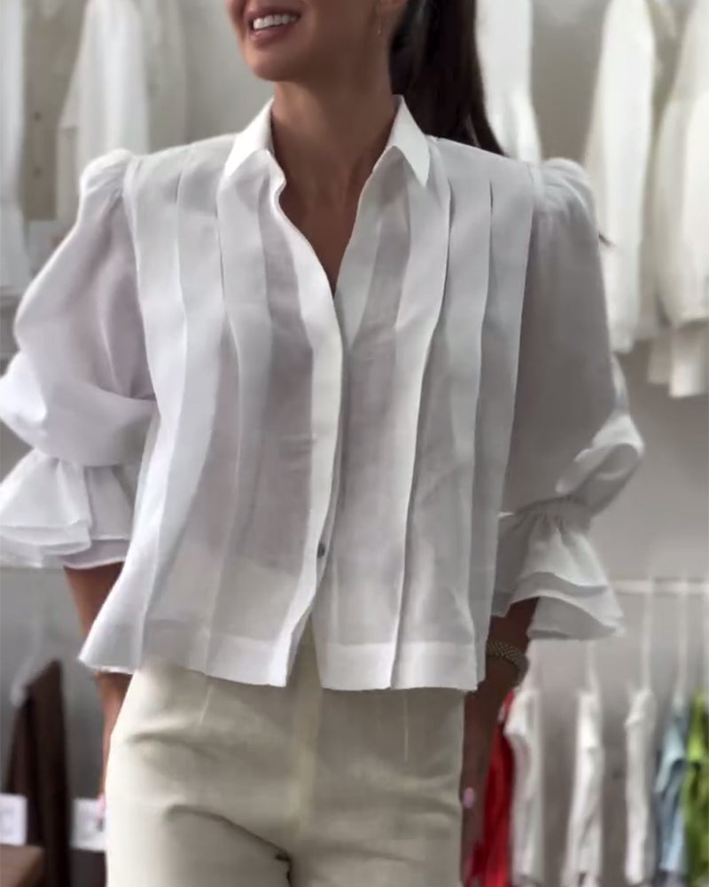 Koszula Buffy Rękaw Falbana