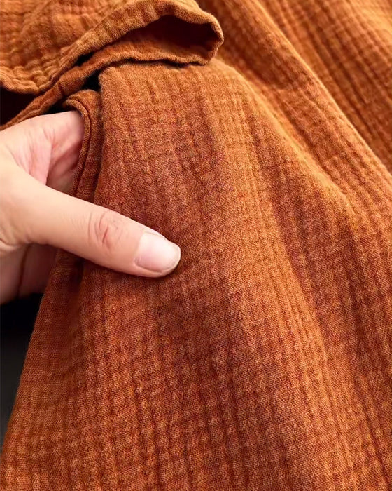 Sukienka Długi Rękaw Jednolita Prosty Kołnierz