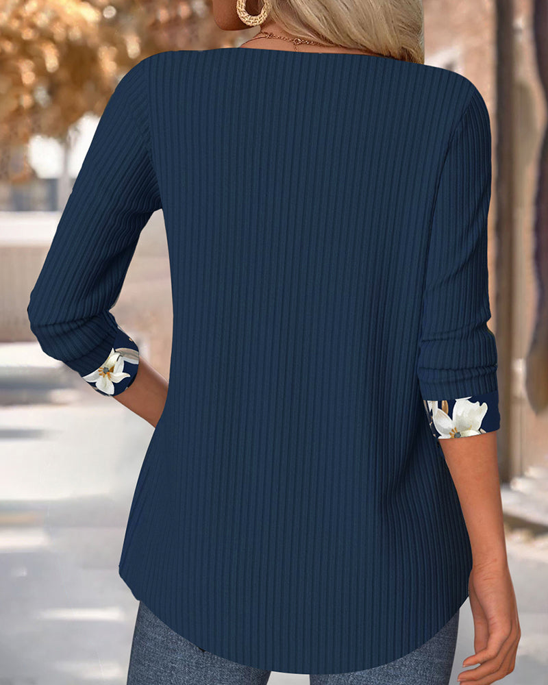 Top Fałszywy Dwuczęściowy Drukowany