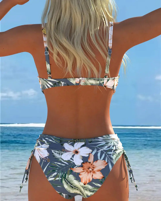 Dwieczęściowy Bikini Z Nadrukiem – Stylowy