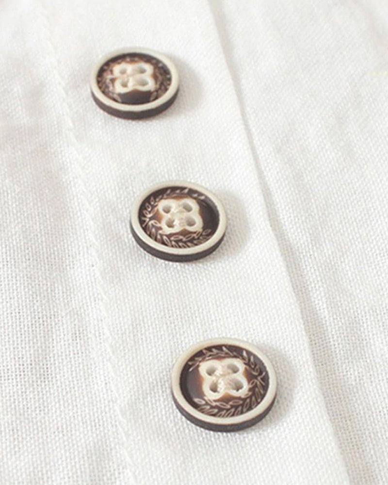 Letnia bluza z krótkim rękawem w jednolitym kolorze