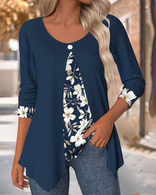 Top Fałszywy Dwuczęściowy Drukowany