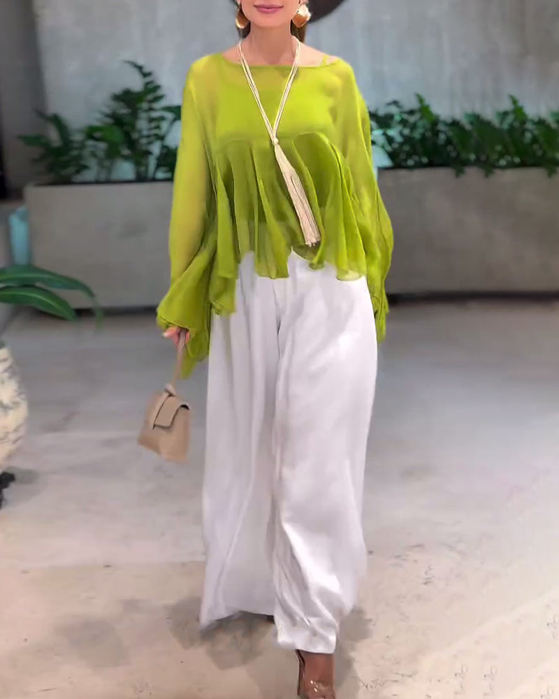 Bluzka O Eleganckim Jednolitym Stylu