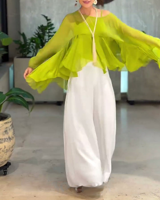 Bluzka O Eleganckim Jednolitym Stylu