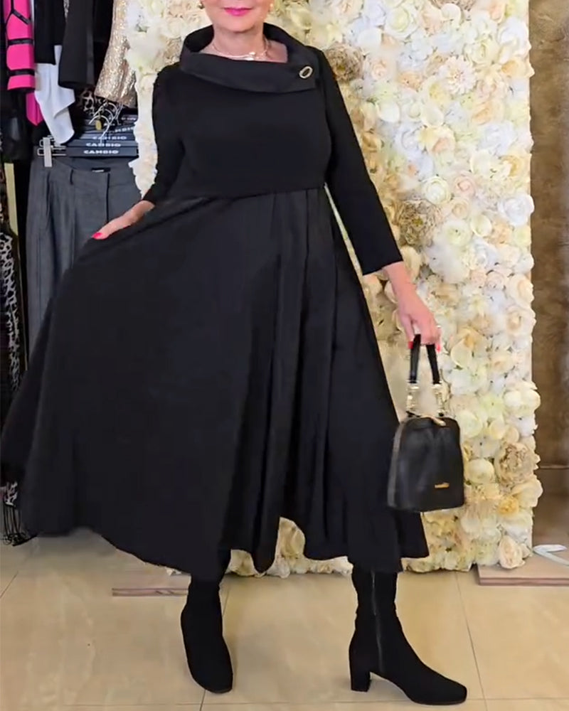 Sukienka Modna Street Jednokolorowa Krój A