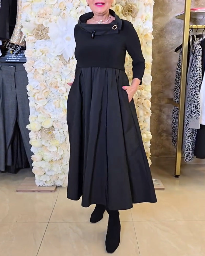 Sukienka Modna Street Jednokolorowa Krój A