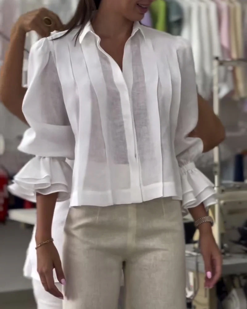 Koszula Buffy Rękaw Falbana