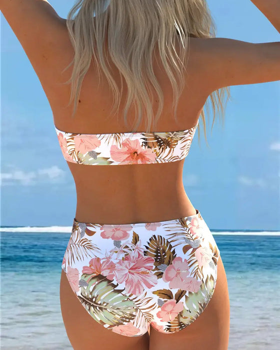 Bikini Bandeau Drukowane