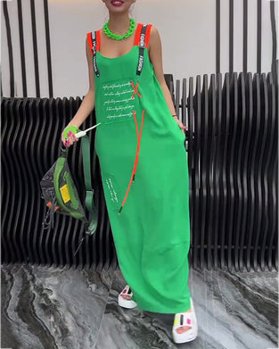 Sukienka Bez Rękawów Spersonalizowany Napis