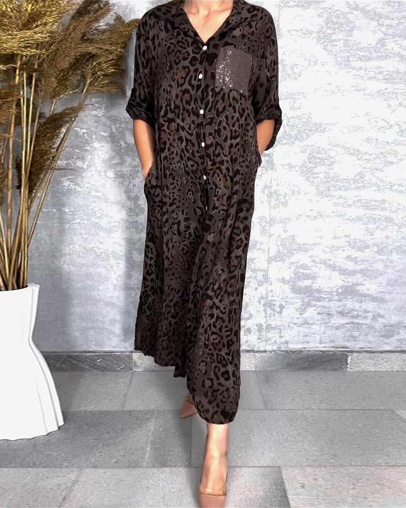 Sukienka w Panterkę