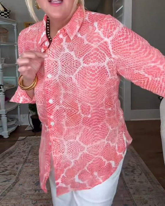 Bluzka Z Przyciskową I Teksturowaną Cechami