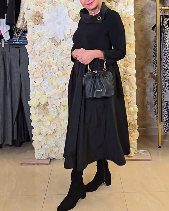 Sukienka Modna Street Jednokolorowa Krój A