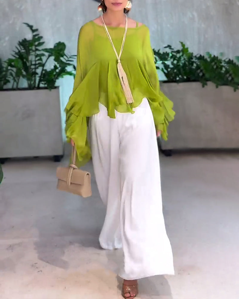 Bluzka O Eleganckim Jednolitym Stylu