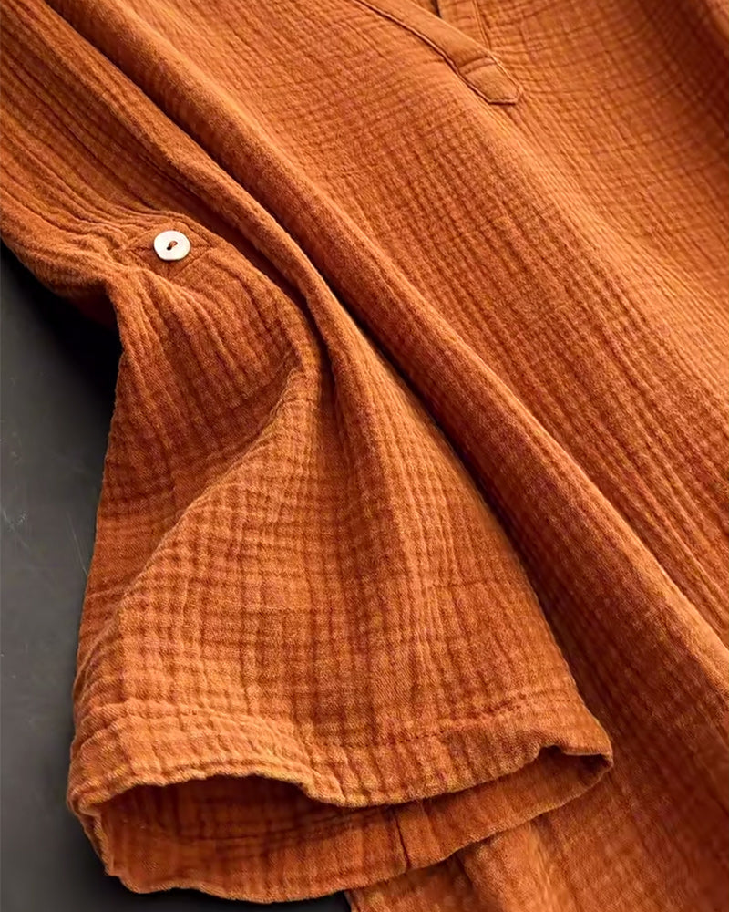 Sukienka Długi Rękaw Jednolita Prosty Kołnierz